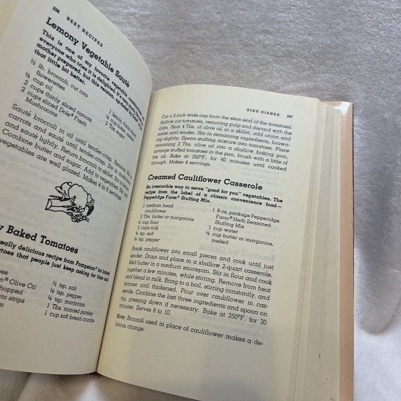 Best Recipes from the Backs of Boxes, Bottles, Cans and Jars Ceil Dyer 1989 VTG - Picture 11 of 12